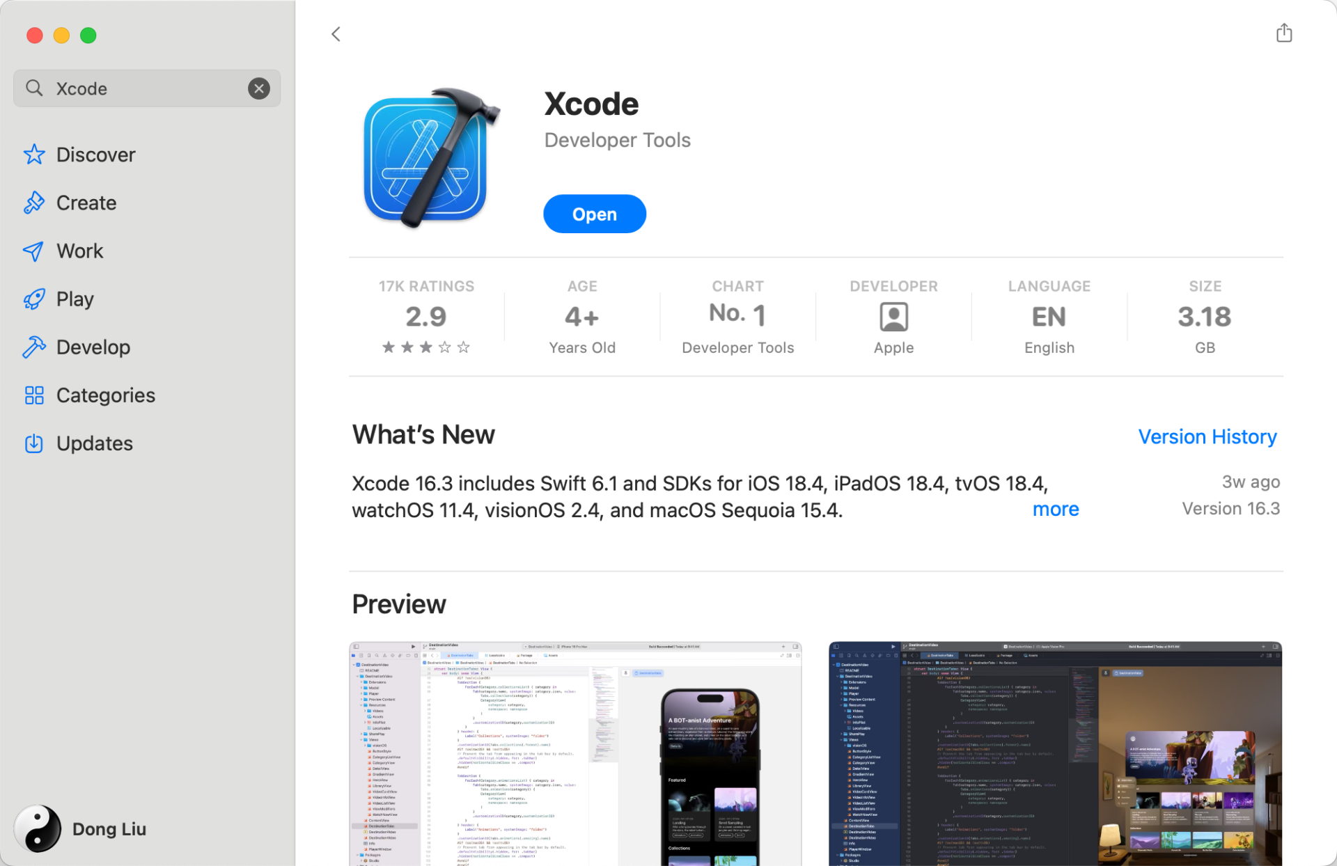 Xcode 下载安装